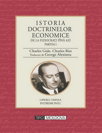 coperta carte istoria doctrinelor economice - vol. i de george alexianu